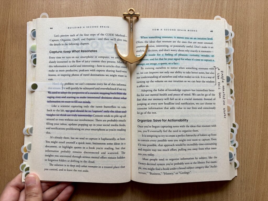 book annotations example