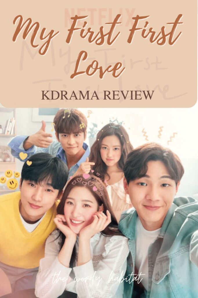 my first first love korean drama review pinterest image