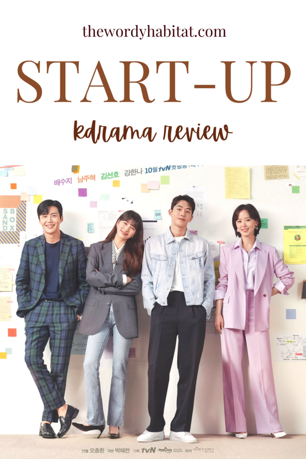 pinterest image for start up kdrama review