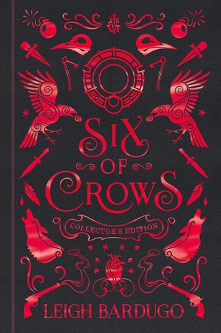 six of crows collector's edition book cover