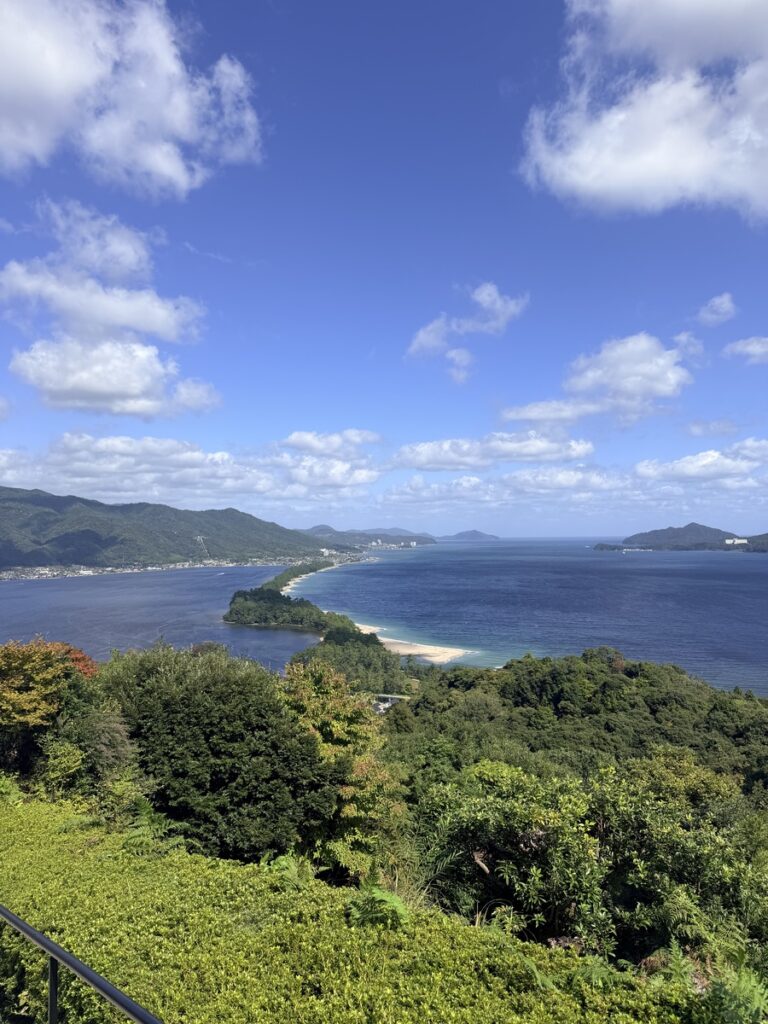 view from amanohashidate