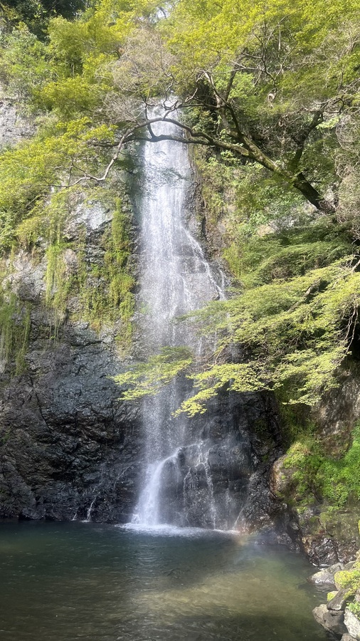 minoh park waterfall osaka
