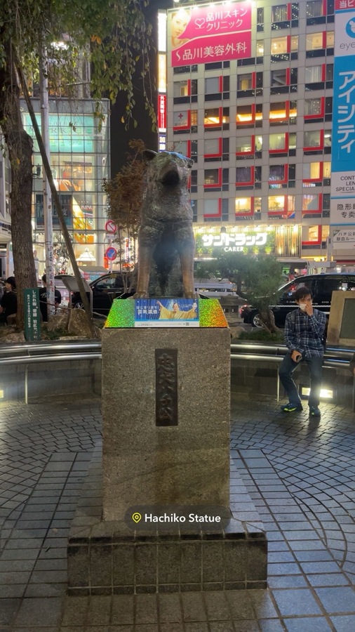 Hachiko statue