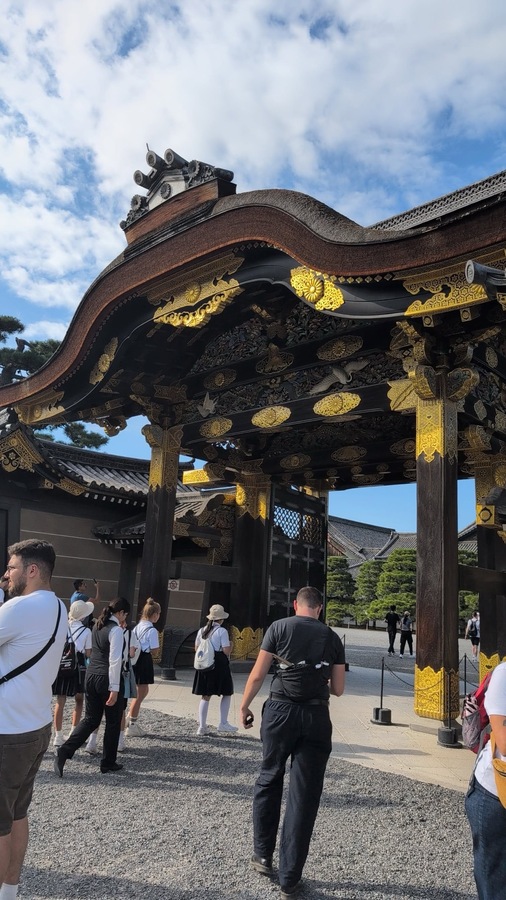 nijo-jo castle, kyoto
