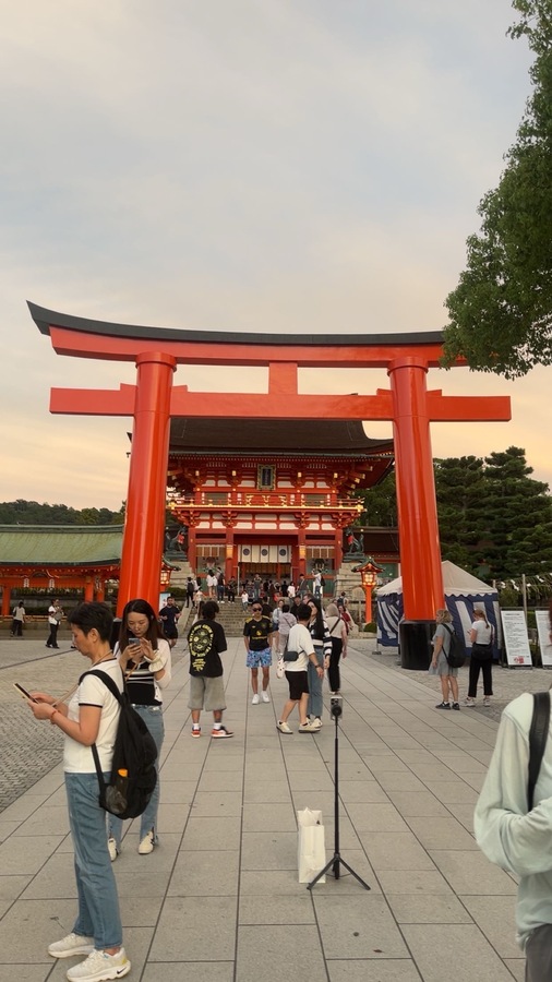 fushimi inari in kyoto