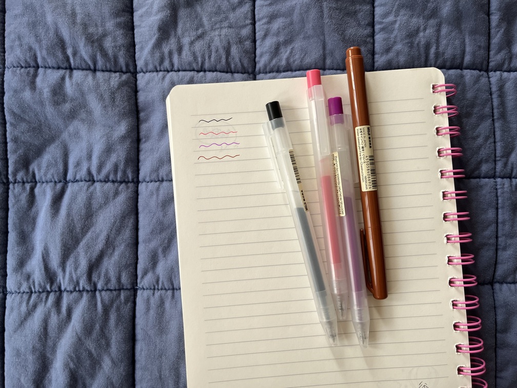 muji pens