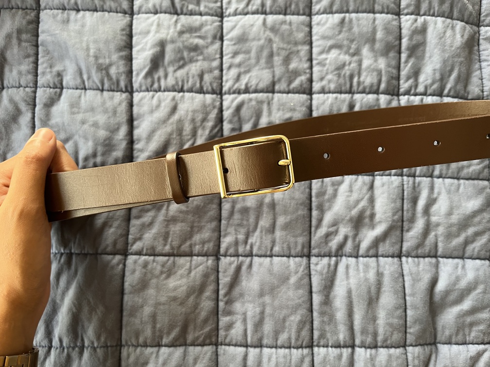 uniqlo brown belt
