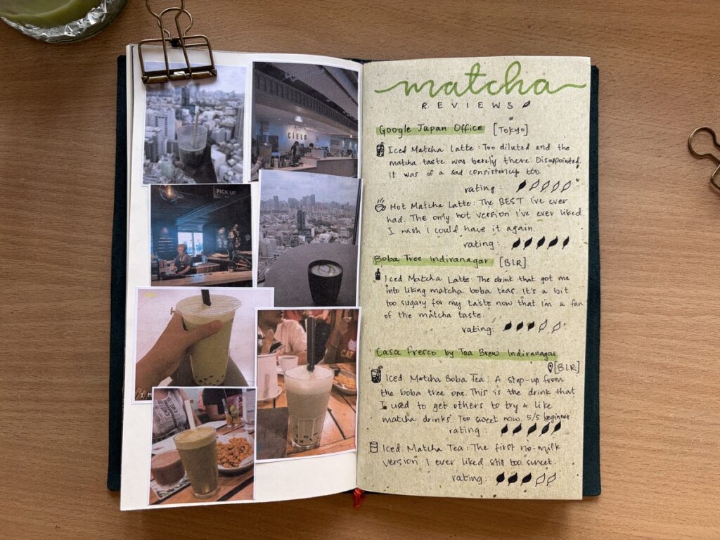 matcha reviews and photos