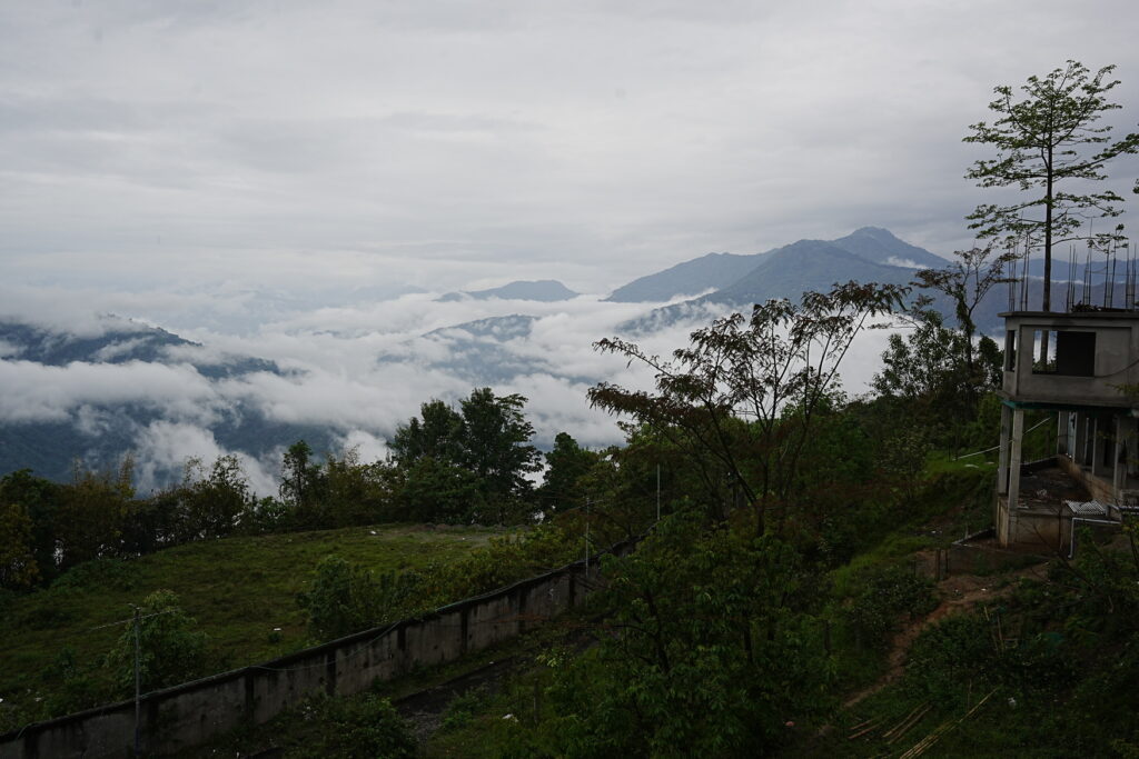 mountains view from kalimpong